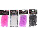 Loom Bands Kit 600 Bands Available in Pink, Purple, Black, White