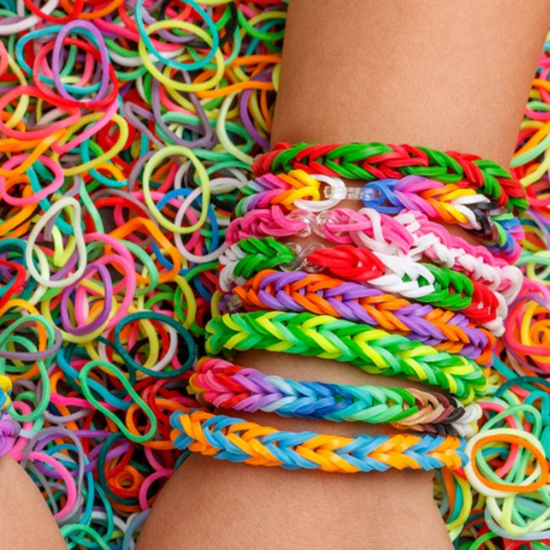 600 Glow In The Dark Loom Bands