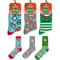 Ladies Christmas Socks Pack of 3