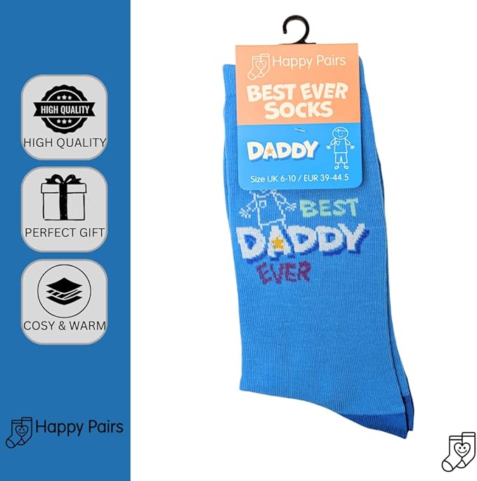 Best Daddy Ever Socks