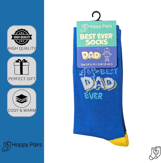 Best Dad Ever Socks