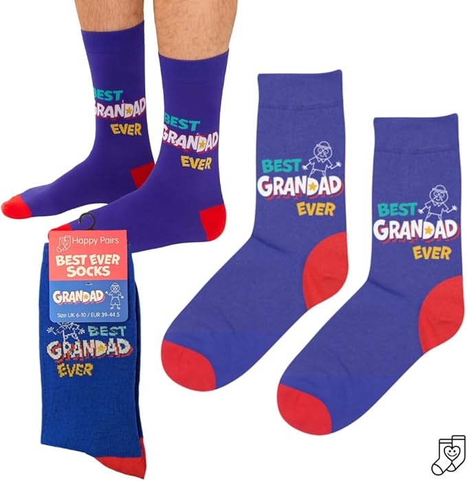 Best Grandad Ever Socks