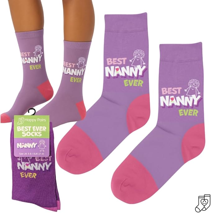 Best Nanny Ever Socks