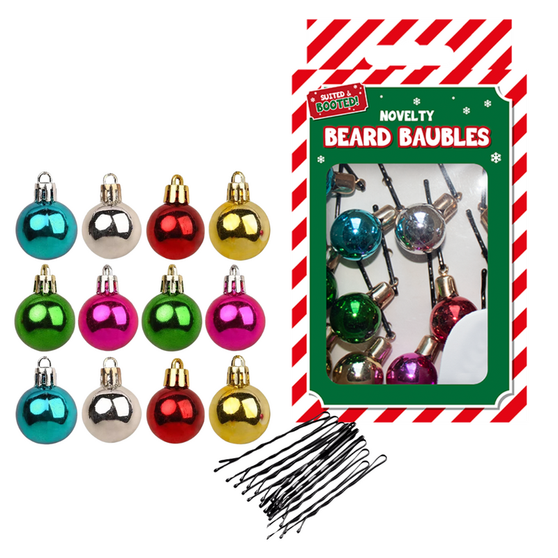 Christmas Beard Baubles