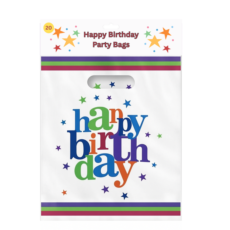 Happy Birthday Party Bags 20/40