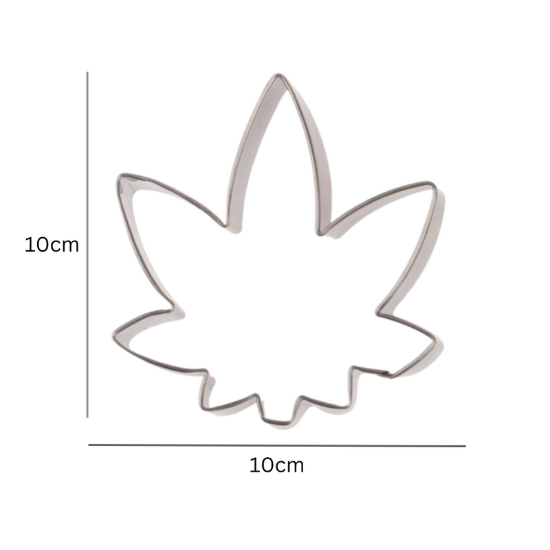 Cannabis Leaf Cookie Mould 10cm