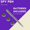 Spy Invisible Ink Pen UV Light