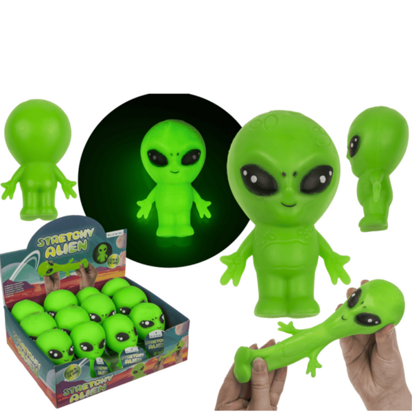 Squeezy Alien Glow In The Dark