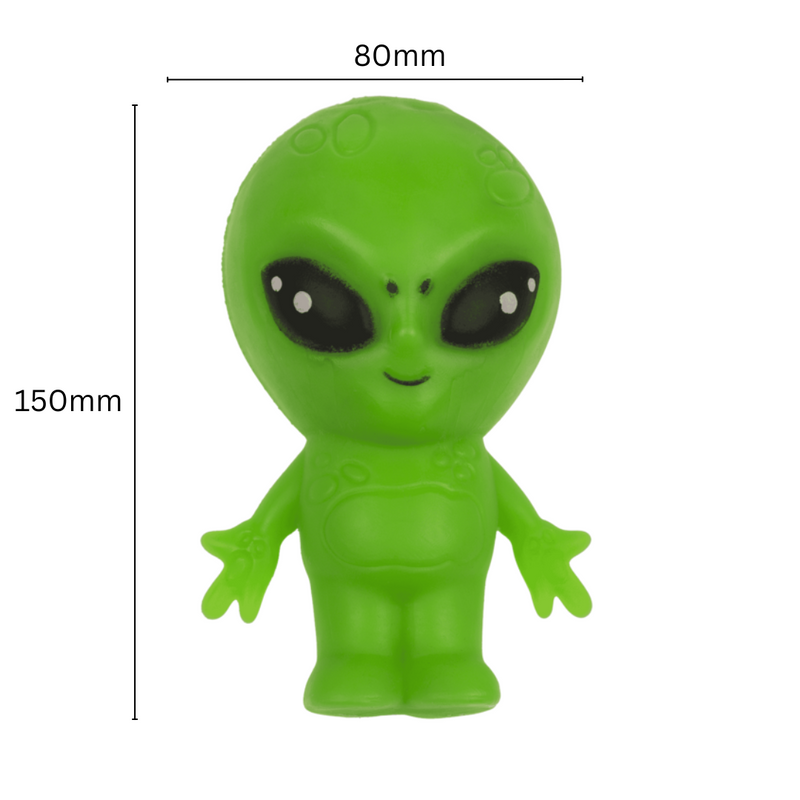 Squeezy Alien Glow In The Dark