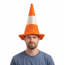 Traffic Cone Orange Hat