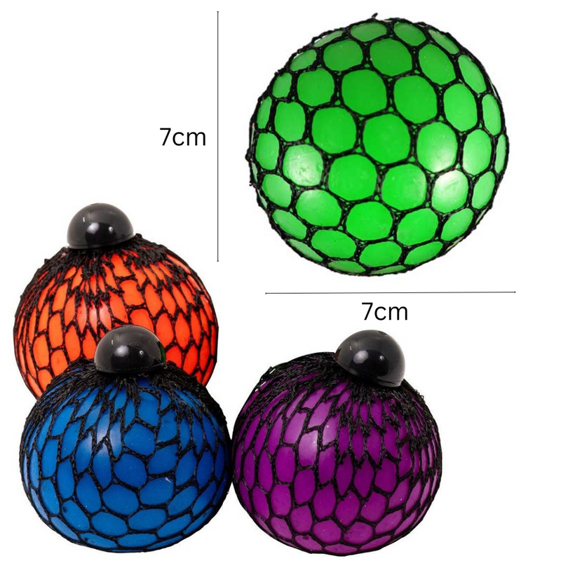 Mesh Stress Balls 4 ,12 or 24 Packs