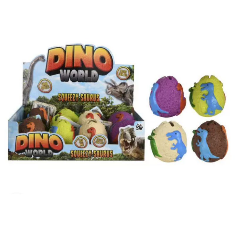 Squishy Dinosaur Eggs Set of 4