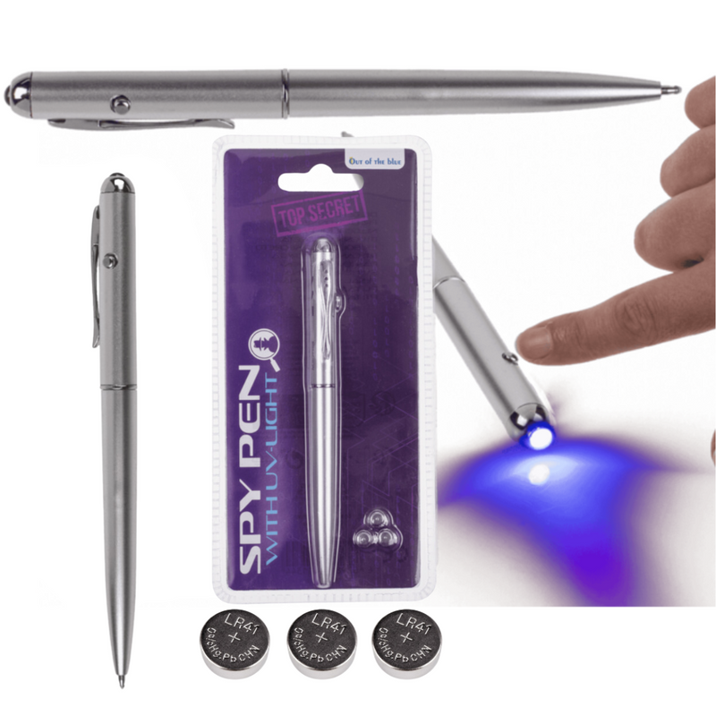 Spy Invisible Ink Pen UV Light – LND Gifts - Main Image
