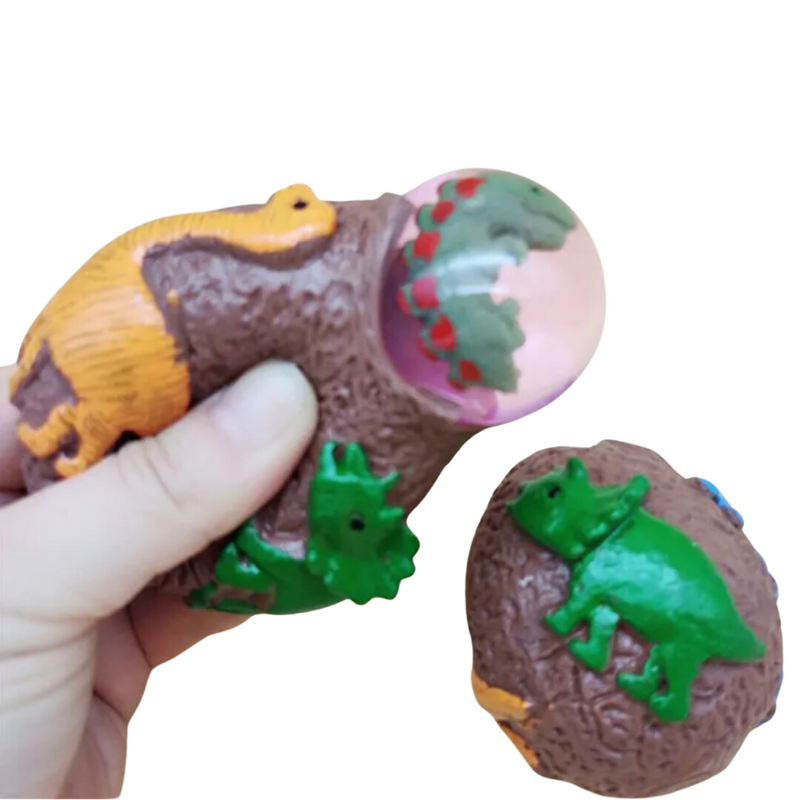 Squishy Dinosaur Eggs Set of 4