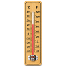 Wooden Wall Thermometer