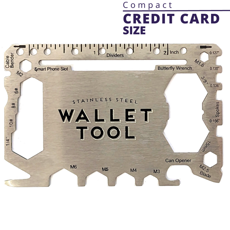 Stainless Steel Wallet Tool