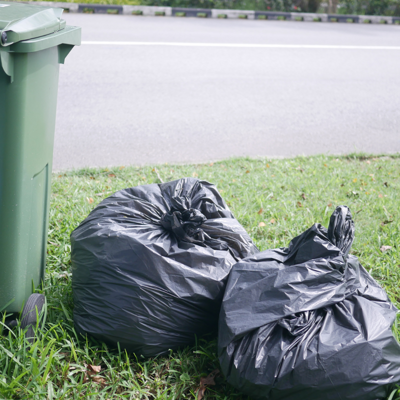 Refuse Sacks 70 Litre Black Bin Bags