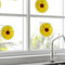 Fly Trap Flower Design Window Sticker