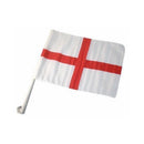 2 x England Car Flags