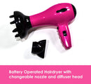 Battery Operated Hairstyler Set