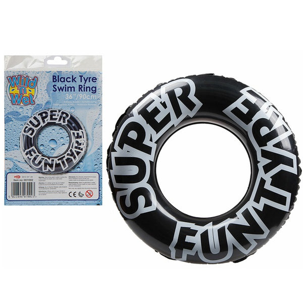 36" Large Inflatable Tyre Swim Ring