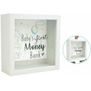 First Steps Baby Wooden Money Box