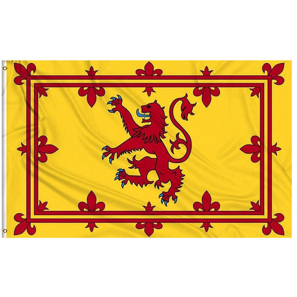 Rampant Lion Scottish Flag 5x3FT