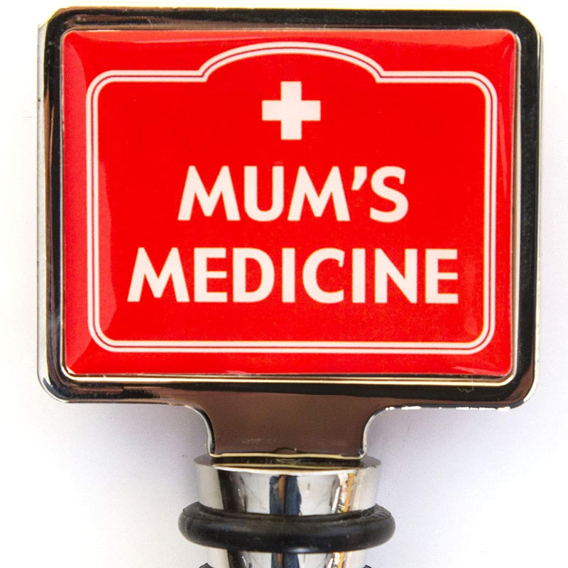 Mum's Medicine Wine Stopper