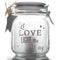 LED Light Up Jar "Let Love Light The Way"