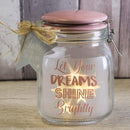 LED Light Up Jar "Let Your Dreams Shine Brightly"