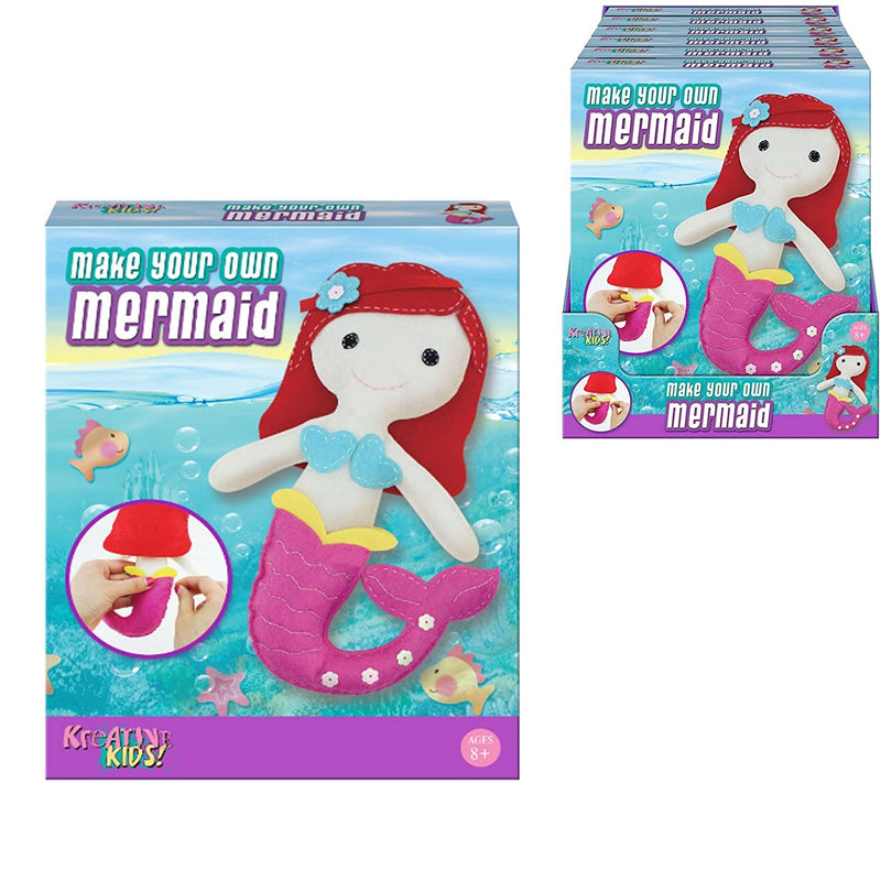 Make Your Own Felt Mermaid Sewing Kit