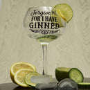 Gin Bloom Glass / Forgive Me For I Have Ginned