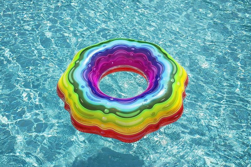 Bestway 45" Inflatable Rainbow Ring