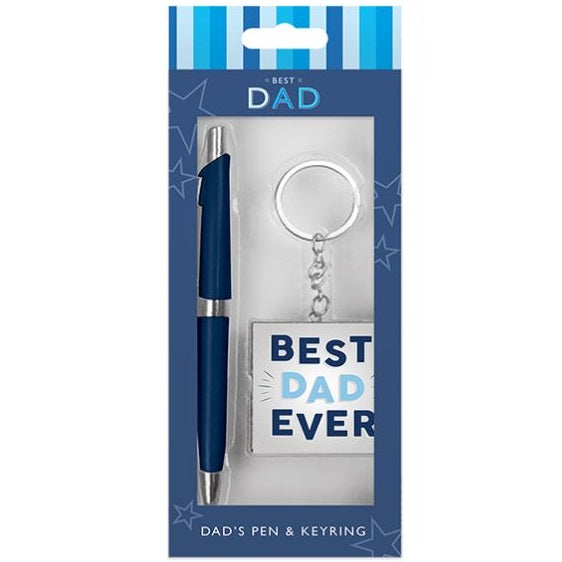 Best Dad Ever Pen & Keyring