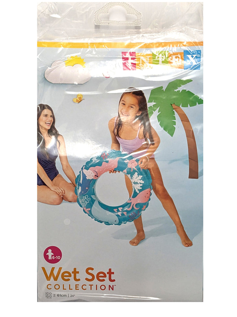 Intex 24" Inflatable Swim Rings 6-10 Years