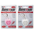Personal Security Alarm Heart Shaped Keyring With LED