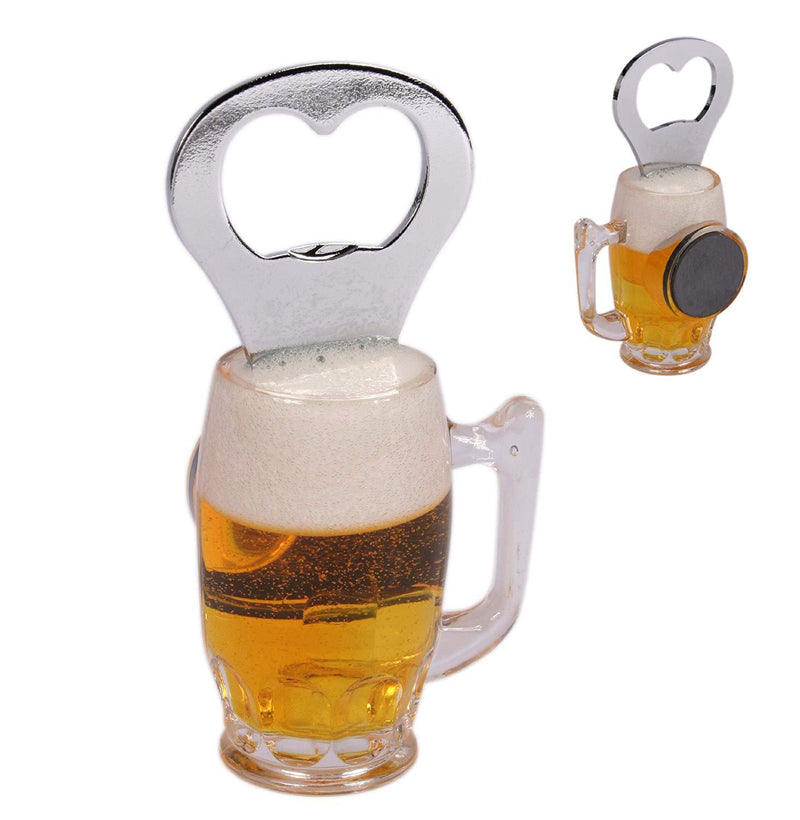 Beer Glass Magnetic Bottle Opener
