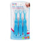 First Steps 3 Pack Baby Tooth Brush (Blue)