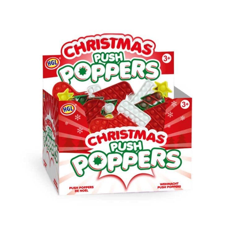 Christmas Push Poppers