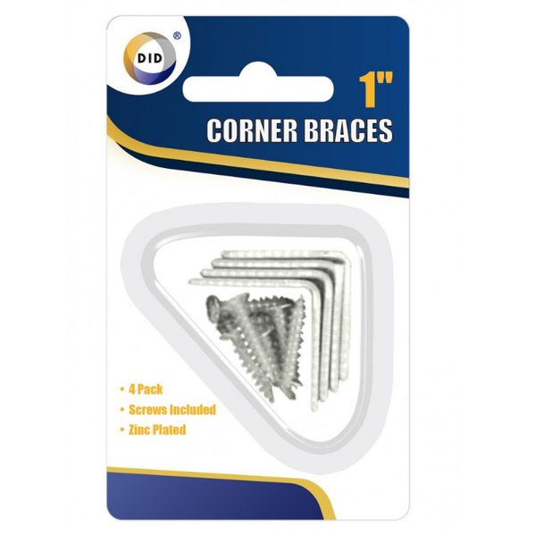 1" Corner Braces (4 Pack)