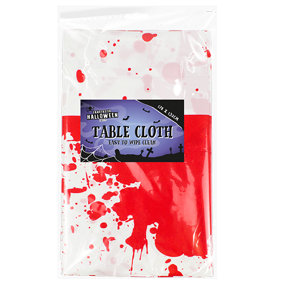 Halloween Table Cloth Blood Design