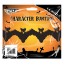 Set of 3 Halloween Party Bunting Pumpkin, Ghost & Bats