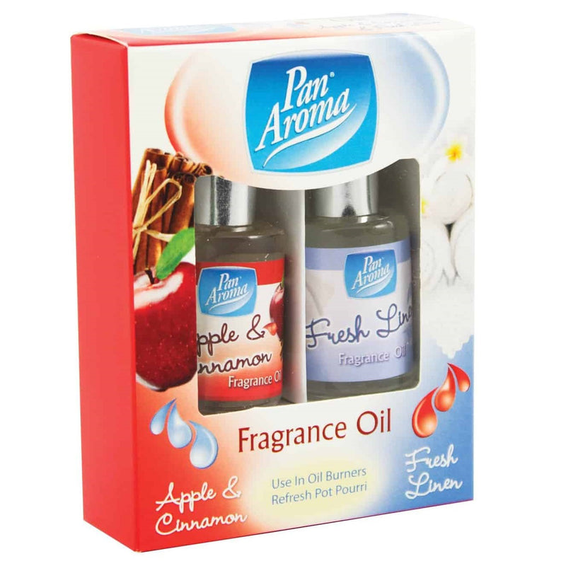 Pan Aroma Fragrance Oil (Apple & Cinnamon / Fresh Linen