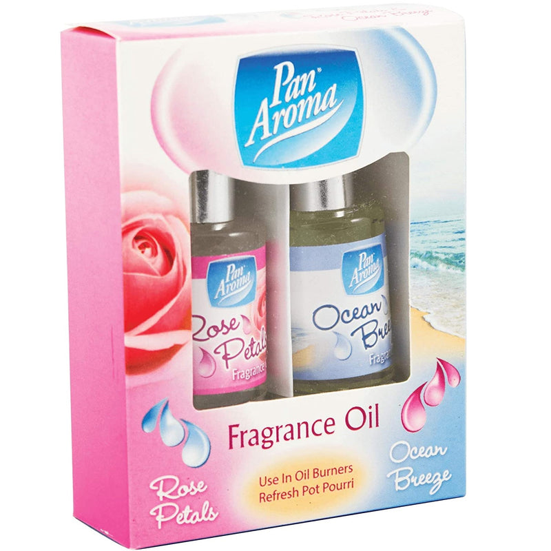 Pan Aroma Fragrance Oil (Rose Petals / Ocean Breeze)