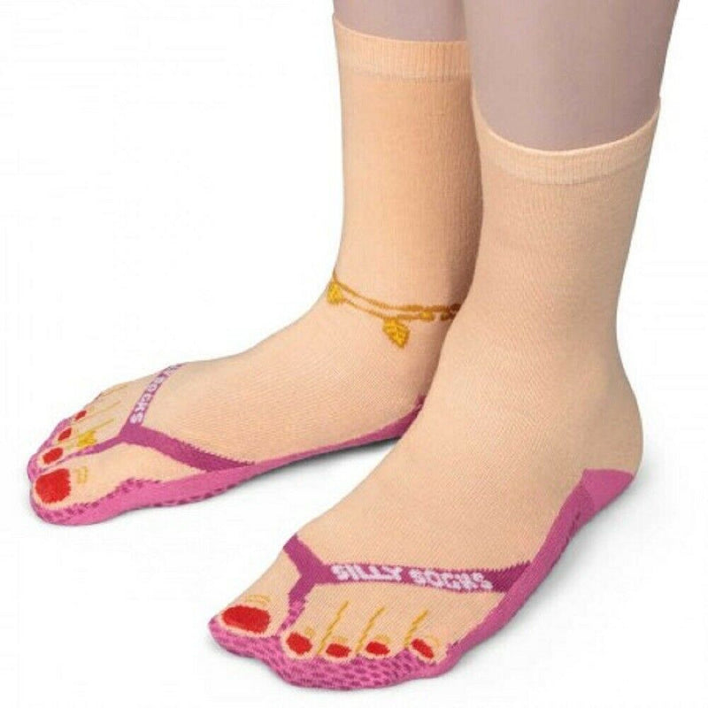 Flip Flop Silly Socks UK Size 3-7