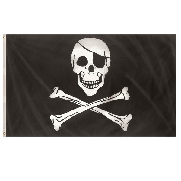 Jolly Roger Pirate Flag 5x3FT