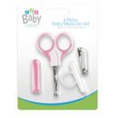 4 Piece Baby Manicure Set (Pink)