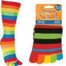 Stripy Toe Socks