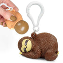 Squeeze Poo Sloth Keyring