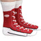 Red Sneaker Silly Socks UK Size 5-11